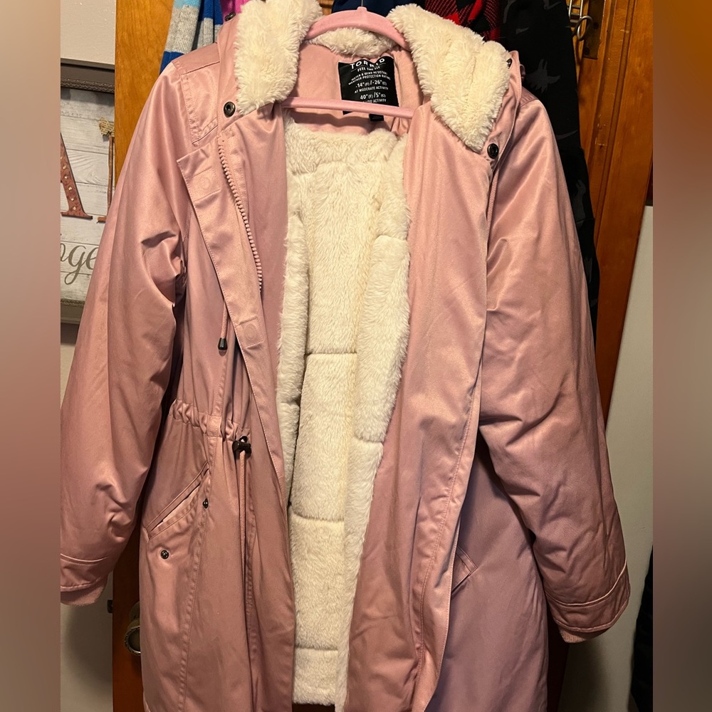 Torrid Pink Parka